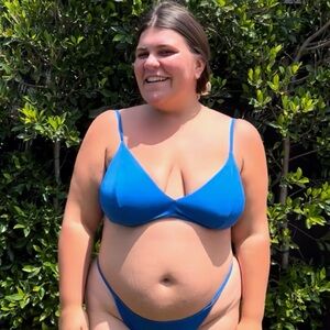 Parade Vibrant Blue Bikini Swim Set 2X